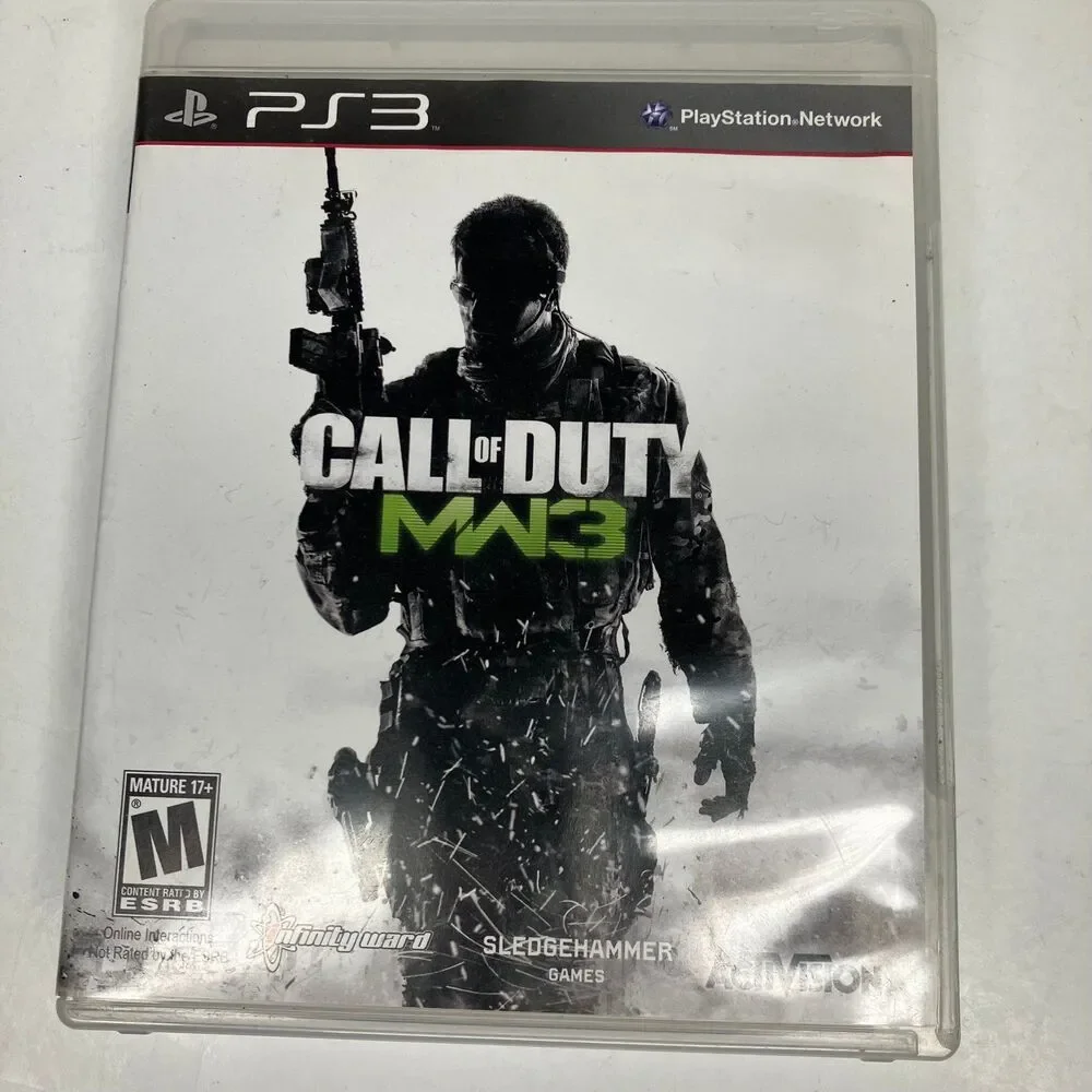 Call Of Duty Bundle (PlayStation 3, PS3) Lot Of 3 Modern Warfare, Black OPS, MW3